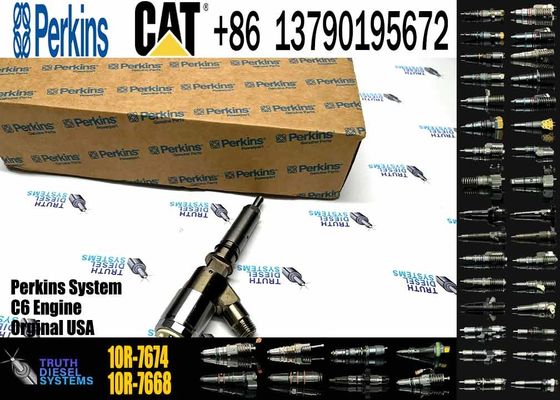 10R-7672 10R-7673 Common Rail Injector for Caterpillar CAT Perkins C6.6 C4.4 Engine