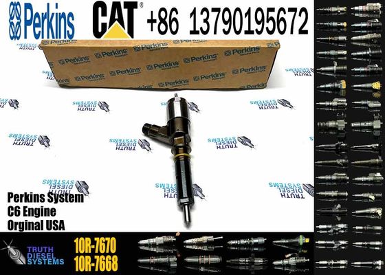 320-0670 10R-7670 3200670 10R7670 Common Rail Fuel Injector Compatible with Caterpillar CAT C6.6 Engine