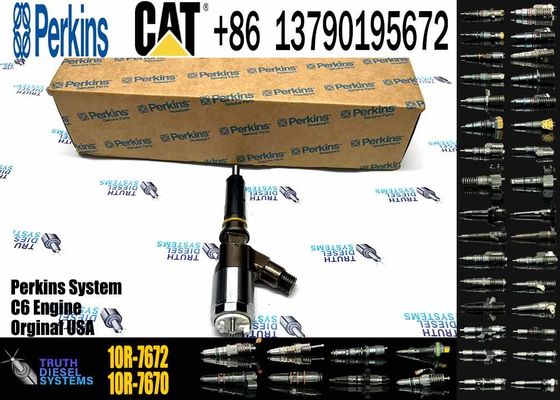 New Factory Price Common Rail Cat Fuel Injector 10R-7672 10R7672 for Caterpillar C4.4/C6.6 Engine