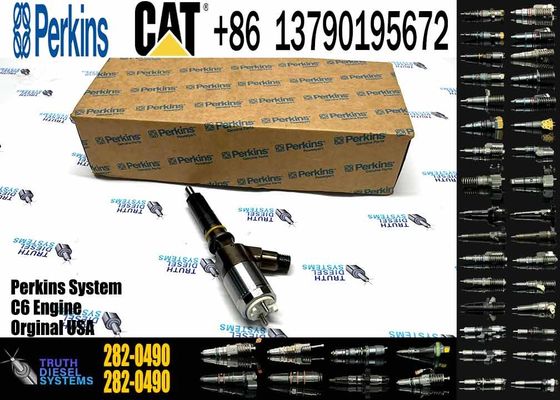 New Factory Price Common Rail Cat Fuel Injector 282-0490 2820490 for Caterpillar C4.4/C6.6 Engine