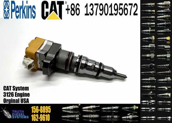 Hot Sell Common Rail Fuel Injector 156-8895 155-8723 20R-5392 169-7408 Diesel Fuel Injector for CAT Caterpillar 3126B Engine