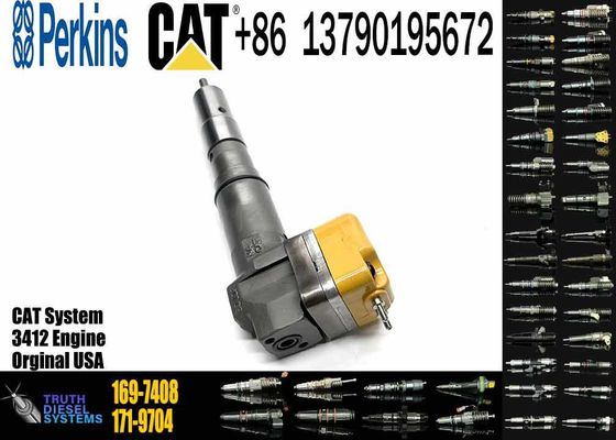 Excavator Engine Parts Fule Injetor 169-7408 174-7527 222-5967 20R-0760 232-1175 173-9272 for 3412E 3408 Fuel Injector