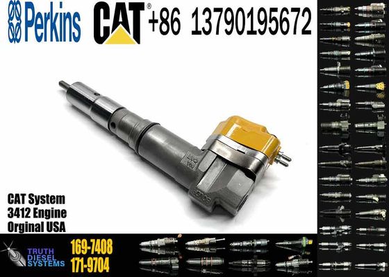 Excavator Engine Parts Fule Injetor 169-7408 174-7527 222-5967 20R-0760 232-1175 173-9272 for 3412E 3408 Fuel Injector