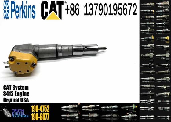 Excavator Parts 3412 Engine Injector 111-7916 198-4752 20R-5392 198-6877 232-1170 Fuel Injector for Excavator