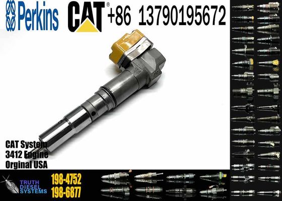 Excavator Parts 3412 Engine Injector 111-7916 198-4752 20R-5392 198-6877 232-1170 Fuel Injector for Excavator
