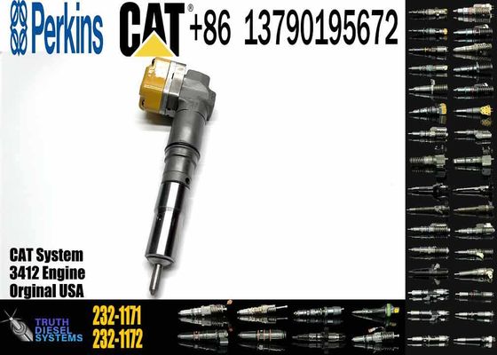 3408 3412 Cat Fuel Injector 232-1173 174-7526 232-1183 2321183 232-1171 2321171 10R1266