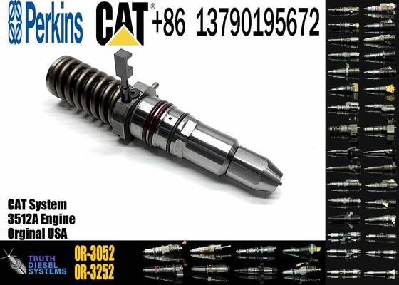 Excavator Parts Fuel Injector 7E-6408 0R-3052 7E6408 0R3052 Diesel Nozzle Injector 3512 3516 3508 Engine