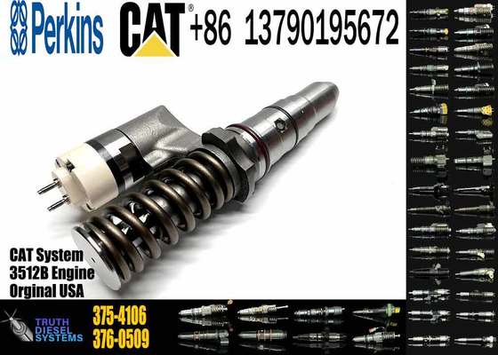 375-4106 3754106 Diesel Fuel Injector for Caterpillar CAT 3512C 3516C 20R3483 Common Rail Injection Valves