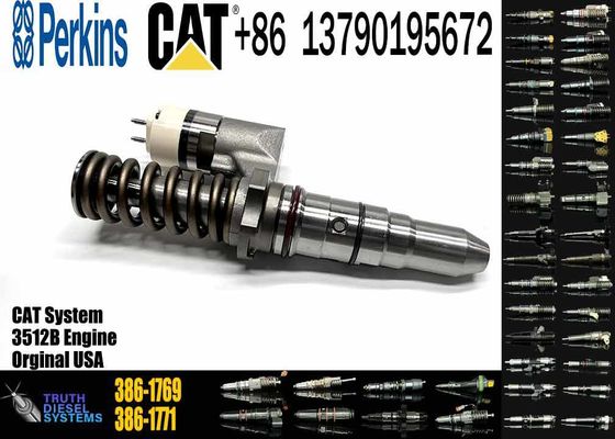 386-1769 3861769 Diesel Fuel Injector for Caterpillar CAT 3508B 3512B 3516B 20R-1278 Common Rail Injection Valves