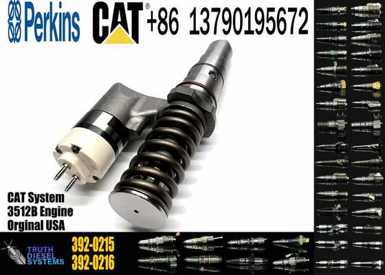 392-0215 3920215 Diesel Fuel Injector for Caterpillar CAT 3508B 3512B 3516B 20R-1276 Common Rail Injection Valves