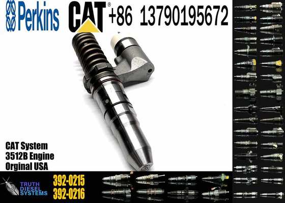 392-0215 3920215 Diesel Fuel Injector for Caterpillar CAT 3508B 3512B 3516B 20R-1276 Common Rail Injection Valves