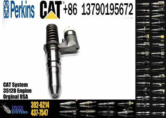 386-1766 392-0214 392-6214 Diesel Fuel Injector for Caterpillar CAT 3508B 3512B 3516B 20R-1275 Common Rail Injection Valves