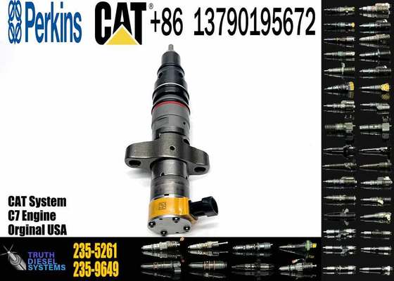 235-9649 Fuel Injector 235-9649 Excavator Parts Injector 553-2592 328-2577 387-9437 20r-9433 235-5261 For Cat C9 Engine