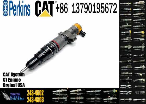 New for Caterpillar Common Rail Injector 241-3239 387-9430 20R-8057 243-4502 for CAT Excavator C7 Engine