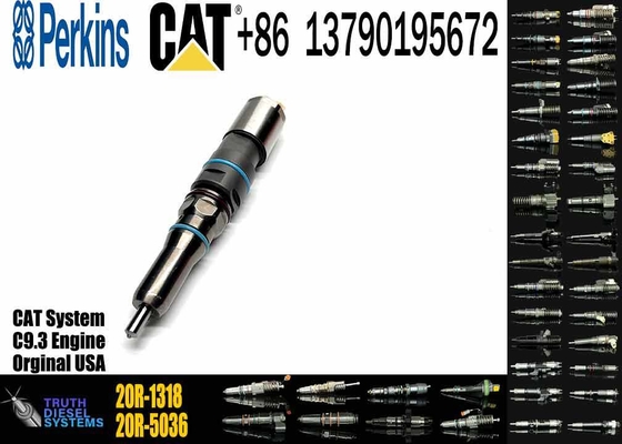 CAT Construction Machinery Parts 367-4293 20R-1318 Common Rail Diesel Injector for Caterpillar C9.3 Engine of 336E 972K