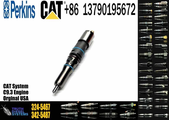 Common Rail Fuel Injector 304-3637 324-5467 363-0493 342-5487 20R-5036 for CAT Engine C9.3 C9 Excavator 336E 336EL 336ELN