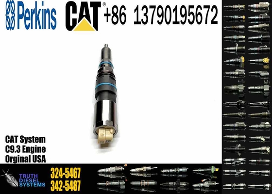 Common Rail Fuel Injector 304-3637 324-5467 363-0493 342-5487 20R-5036 for CAT Engine C9.3 C9 Excavator 336E 336EL 336ELN