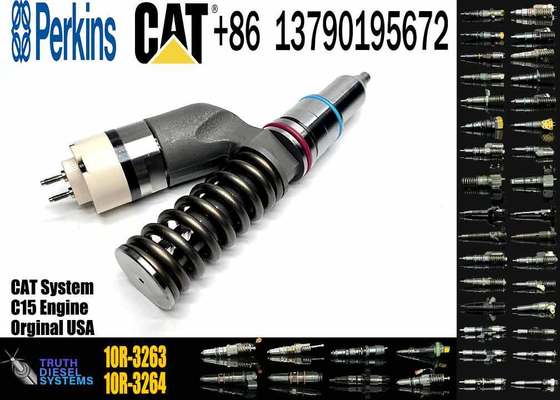 Excavator Injector 2530614 253-0614 10R3263 10R-3263 for C15 Engine Parts Diesel Nozzle Assembly