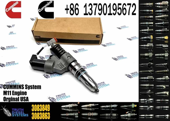QSM ISM M11 Diesel Engine Parts 3083849 3411756 Fuel Injector for Cummins