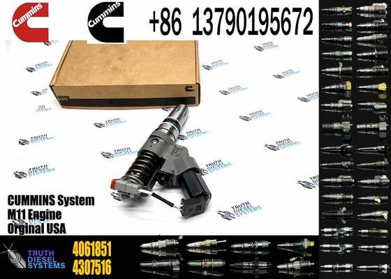 QSM11 ISM11 Diesel Engine Fuel Injector Parts New Condition Replacement 4061851 4026222 3411754 3083849 3411756