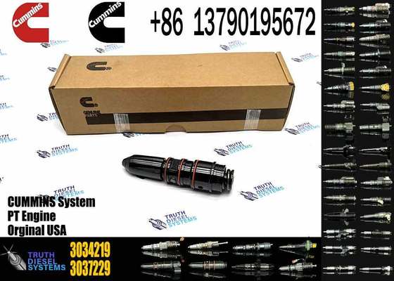 Common Rail Diesel Fuel Injector Assembly 3018566 3034219 4914308 for Cummins Engine PTN855