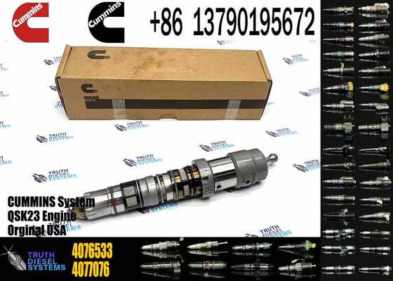 Common Rail Fuel Injector 4088431 4076533 4077076 for QSK19 QSK23 Engine