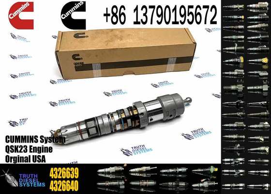 SAA6D1703-C8 6D170-3 QSK23 diesel Common Rail Fuel Injector 4902827 4062090 4077076 4088431 4076533 4326639 6560-11-1114 6560-11-1414