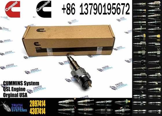 High Quality New Fuel System Parts Diesel Fuel Injector 4921827 4928421 2897414 4327072 2872069 for Cummins