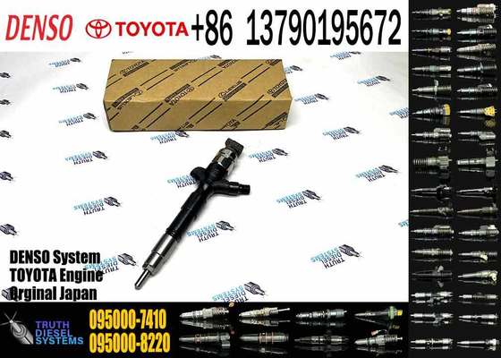 095000-7410 23670-39215 2367039215 Fuel injector For Toyota Hilux Prado D4D 1KD-FTV