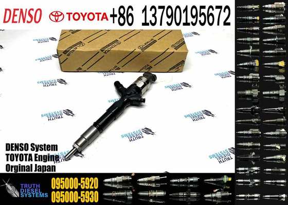 In Stock 095000-5920 23670-0L020 23670-09070 Fuel Injector Assembly for Hilux 3.0L D 1KD Diesel New Condition Engine Code 2KD