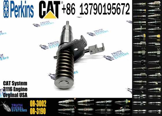 3114 3116 Engine Diesel Fuel Injector 7E-8727 7E8727 0R-3002 for Caterpillar Excavator 205B 213B 214B 224B E110B E240B E240C