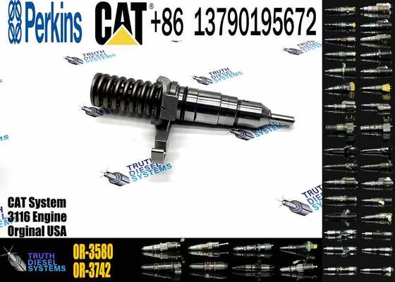 IN STOCK 127-8222 107-1230 4P-1731 0R-8461 0R-3580 diesel Fuel Injector for 3116 3126 3114 Excavator Engine