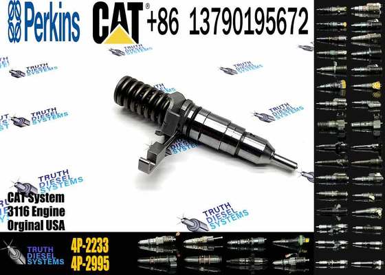 Diesel Fuel Injector 127-8222 7E-7607 0R-8461 4P-2233 for CAT 3114 3116 Excavator Spare Parts 1278222 7E7607 0R8461 4P2233