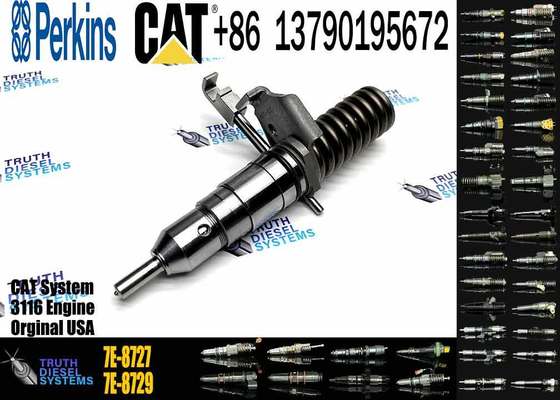 3114 3116 Engine Diesel Fuel Injector 7E-8727 7E8727 0R-3002 for Caterpillar Excavator 205B 213B 214B 224B E110B E240B E240C