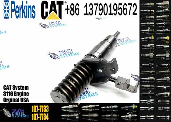 New Fuel Injector 1077733 107-7733 Compatible with Engine 3114 3116 3126 3126B 446B 446D 320B 322B 322BL 322BLN 322C