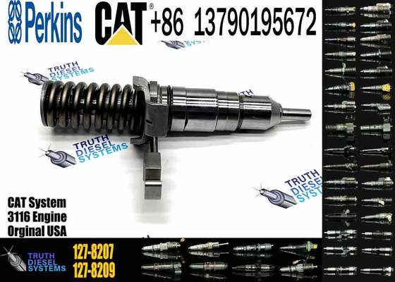127-8209 0R-8483 127-8207 0R-8475 101-8673 0R-4374 Fuel Injector 1278209 for Cat Excavator 200B 320B 3116 3114 Parts