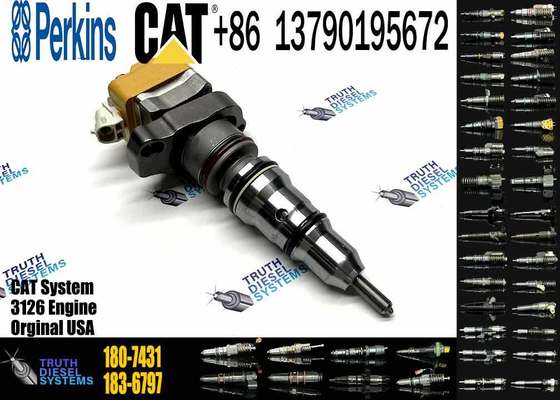 Diesel Nozzle Assembly 180-7431 Common Rail Injector 174-7528 20R-0759 177-4753 1774753 for 3126 Engine
