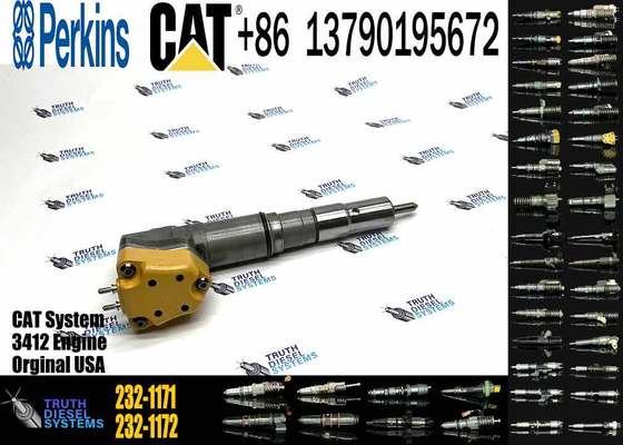C-A-T3412E Fuel Injector 232-1171,174-7526,198-6877,232-1183,174-7528 for Ca-ter-pillar 3412E diesel Engine