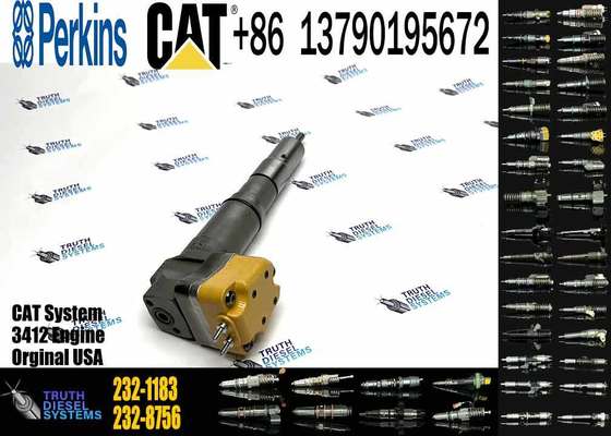 Fuel Injector 10R1266 232-1183 232-1173 232-1168 174-7528 174-7526 for Cat Engine 3412 3412E Excavator Spare Parts