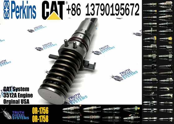 Fuel Injector 7C-9578 0R-1756 7W-1035 Fits For Caterpillar CAT 3500A Engine 3508 3512 3516