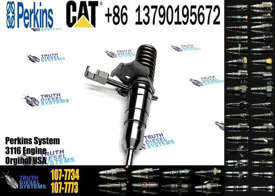 Good Quality Diesel 3114 3116 3126 Engine Common Tail Diesel Fuel Injector 107-7734 1077734