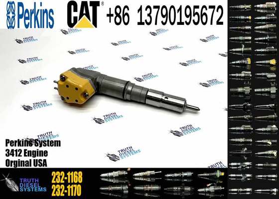 Fuel Injector 174-7526 232-1183 232-1171 232-1175 20R0758 232-1173 232-1168 174-7528 for 3412E 3408E Engine