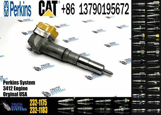 Excavator Engine Parts Fule Injetor 169-7408 174-7527 222-5967 20R-0760 232-1175 173-9272 for 3412E 3408 Fuel Injector
