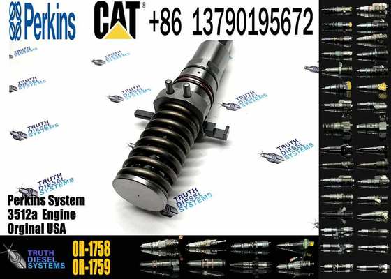 3512A Diesel Engine Parts Fuel Injector0R-1758 0R-1756 2W-5201 6I-4357for CAT Caterpillar Construction Machinery