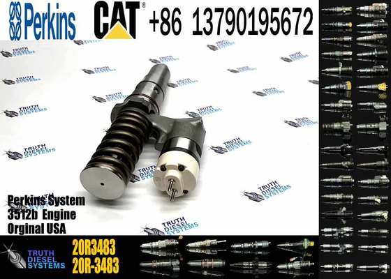 New Caterpillar C3512B Common Rail Diesel Engine Injector Set Including 230-3255 3920214 20R-0850 20R3483 Injector Components