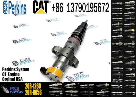 C7 C9 Excavator Parts Diesel Engine Fuel Injector 20R-1260 20R1260