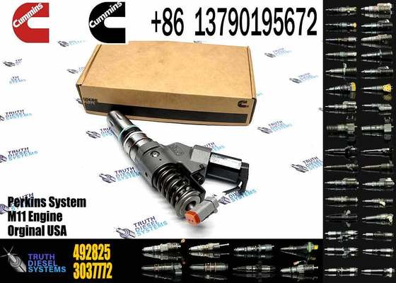 New Construction Machinery Fuel Injector for M11 Diesel for CUMMINS Diesel Engine 3411755 3411753 492825 3037772 4928517