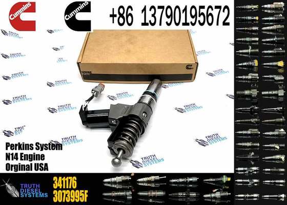 Common Rail Fuel Injector 3407776 3087807 3411385 341176 3409975 for Cummins QSN14 N14 Engine Excavator Parts