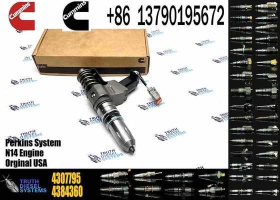 New Stainless Steel Fuel Injector for N14 Diesel Engine (3080931F 3087558F 4307795 6087807)