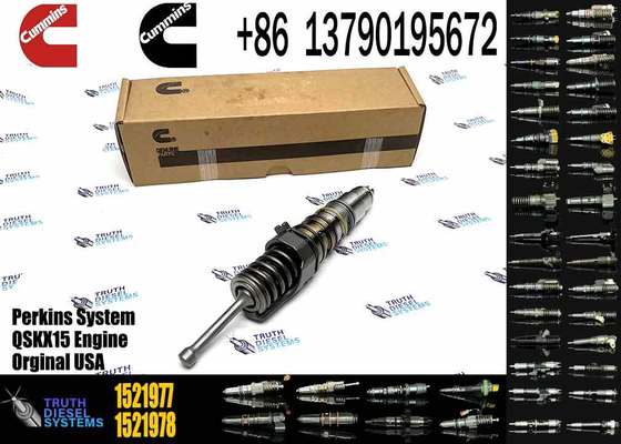 New Construction Machinery Fuel Injector for QSKX15 Diesel Compatible for CUMMINS Diesel Engine-Part Numbers 1499714 1521977